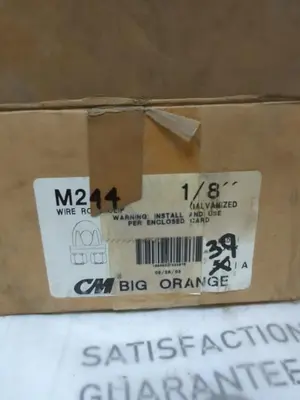 New | in-Stock BIG ORANGE M244 Cable & Wire Ohio US | Surplus Asset Holdings #1237589