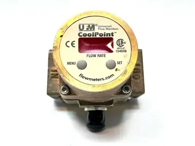 CP2-M1T1C1 | CoolPoint  Universal Flow Monitor 1/4" Brass - For Parts Or Not Working