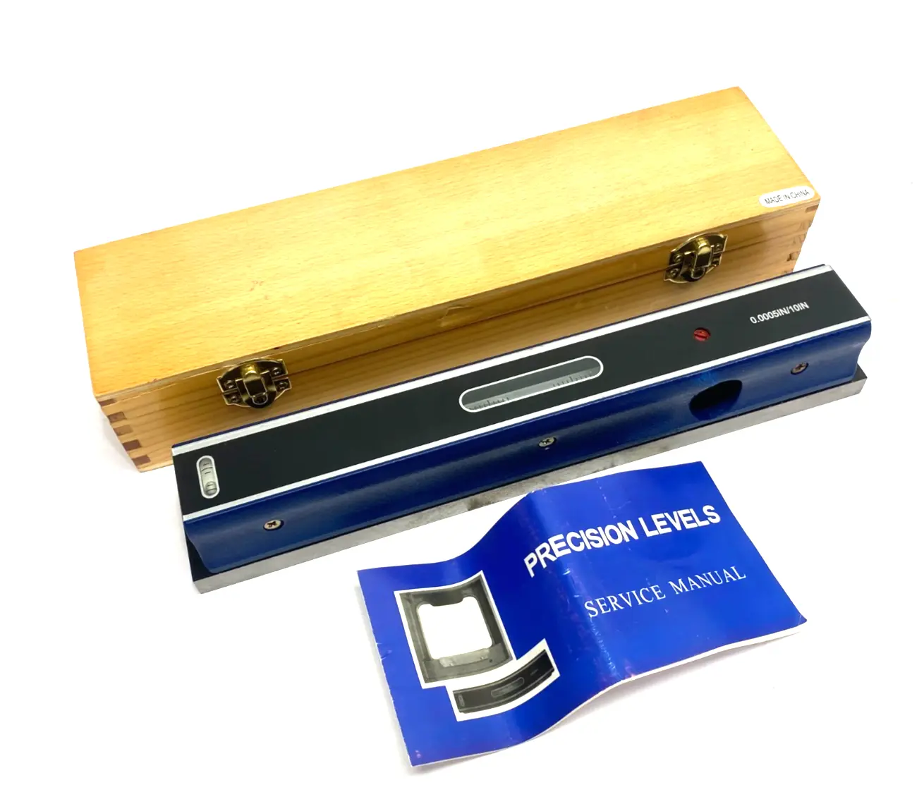 None | 12" Precision Master Level, Bar Level, 0.0005"/10" Accuracy - Open box