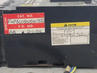 USED SQUARE D FHP3603015M1352