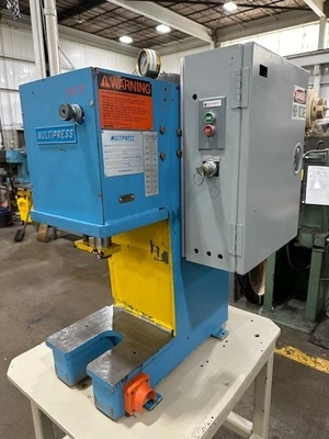 1989 MULTIPRESS W2A-3 C Frame and Gap Frame Press | Kempler Machinery (5)