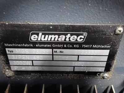 Used ELUMATEC MGS 73/33 Miter Saws Ohio US | HGR 24 #1184195