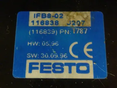 USED FESTO IFB8-02
