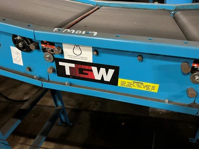 TGW 21 in. x 22 ft. Incline Powered Belt Conveyor