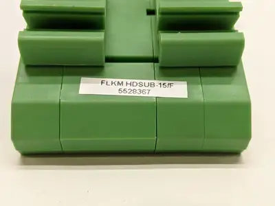 FLKM HDSUB-15/F,5528367 | Phoenix Contact FLKM HDSUB-15/F Varioface Interface Module  5528367 - Used