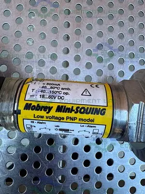 USED SOLARTRON MOBREY VT 17 VIBRATING LEVEL SWITCH W/ 2 1/2" SANITARY FITTING