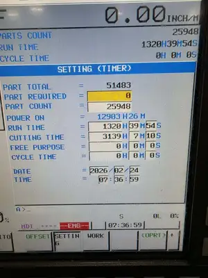 2016 SAMSUNG SL 3000 CNC Lathes | Toolquip, Inc. (5)