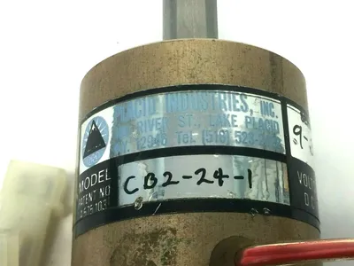 USED PLACID INDUSTRIES MAGNETIC PARTICLE CLUTCH