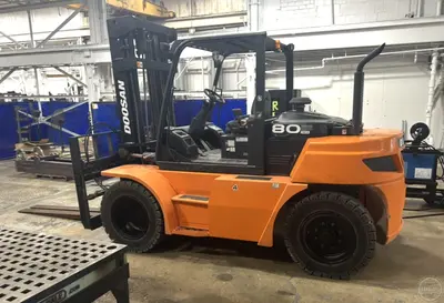 Used 2020 DOOSAN D80S-7 Internal Combustion Forklifts: Pneumatic Tire Illinois US | Forklift Exchange #1274577