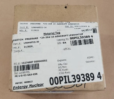 NEW Ashcroft LPAN4HT25