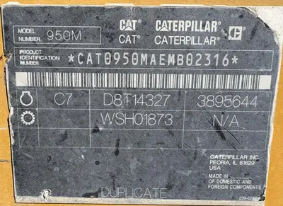 Used 2016 CATERPILLAR 950M Wheel Loaders New Jersey US | Proxy Equipment #1382544