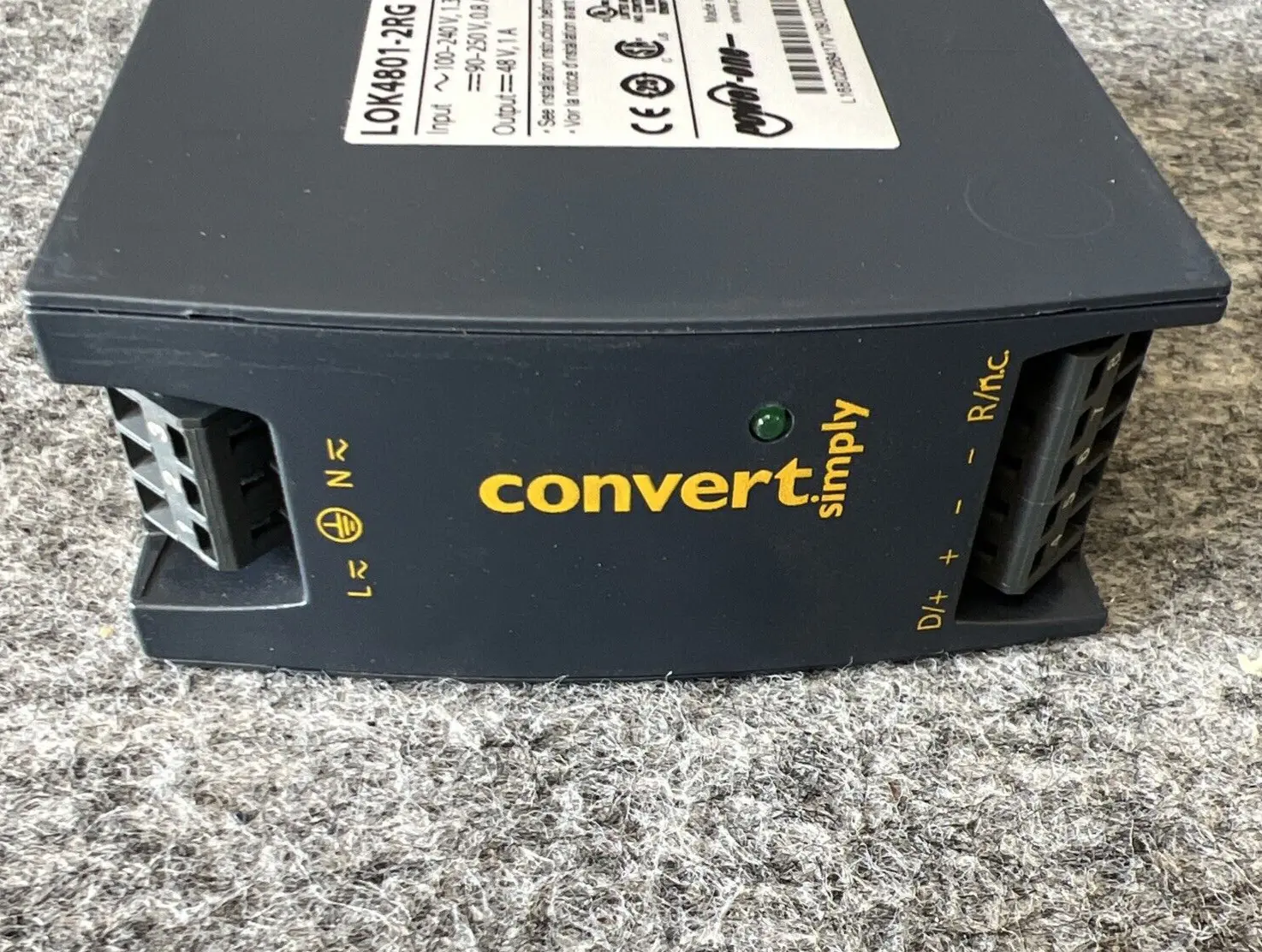 Used Power One LOK4801-2RG Misc Electrical & Power Parts California US | Davliegogo LLC #1729014