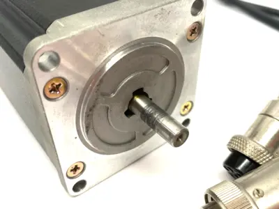 Used Sanyo Denki Step-Syn 2-Phase Stepping Motor 1.8º Step Angle 3A Brushless Motors Michigan US | Maverick Industrial Sales #1392428