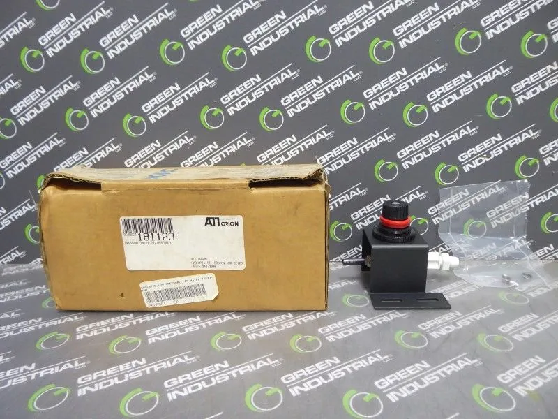 ATI Orion Pressure Reducing Assembly for Low Level Chloride Monitor New NIB