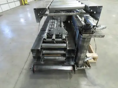 Automotion 24"x 52' Modular Roller Bed Incline Belt Conveyor Center Drive 460V