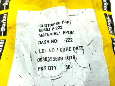 New | in-Stock Parker E0603 2-222 Seals & Gaskets Michigan US | Maverick Industrial Sales #1489324