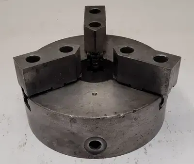 USED BISON 10" 3 JAW CHUCK