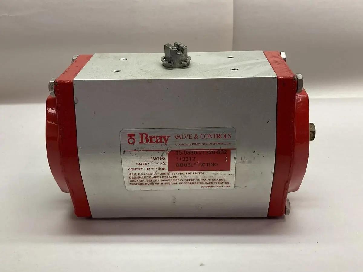 Used BRAY 90-0830-21320-532 Rotary Actuators Ohio US | Surplus Asset Holdings #1365760