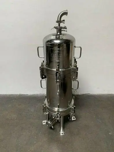 Used STAINLESS FLUID PRODUCTS 12" STAINLESS STEEL STACKED FILTER HOUSING Filters | Equipment Lab #486014