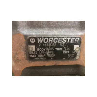 Used 2" Parker Skinner Ball Valve, Worcester