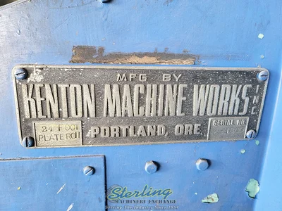 Used KENTON 1036-8 Plate Bending Rolls including Pinch California US | Sterling Machinery Exchange #1467062