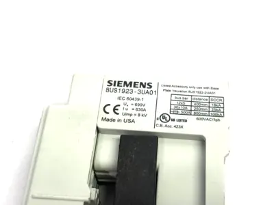 USED SIEMENS BUSBAR HOLDER BRACKET