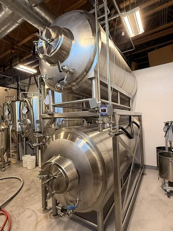 Used 2022 PRACTICAL FUSION 20 BBL LAGER Stainless Steel Tanks Oregon US | Ager Tank & Equipment Co. #1567597