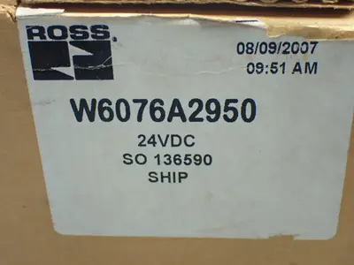NEW ROSS W6076A2950