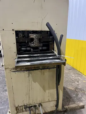 15" X .125" AIDA MODEL #LFS-40R STRAIGHTENER & SERVO COIL STRIP FEEDER: STOCK #20562