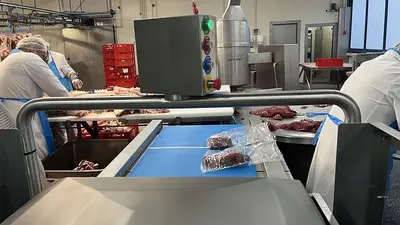 USED 2024 BMB CHAMBER BELT SYSTEM WITH SHRINK TANK