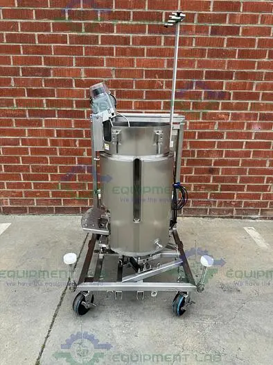 Used THERMO HYCLONE STAINLESS STEEL JACKETED SINGLE USE 100L BIOREACTOR Jacketed Tanks | Equipment Lab #486520