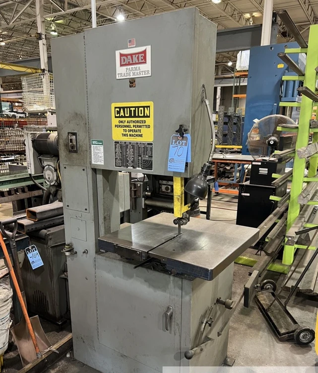 DAKE TM Vertical Band Saws | Mohawk Machinery