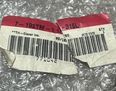 NEW Alfa Laval 7-192TM-1-1/2-316L