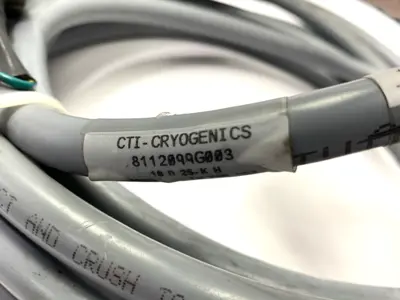 USED CTI CRYOGENICS ON BOARD CONTROLLER POWER CABLE