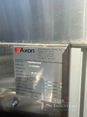 Used 2017 AXON THERMOFLOW Shrink Tunnels | Star Industries #1253717