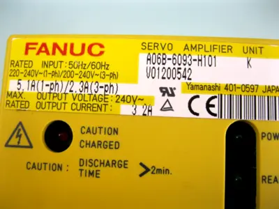 USED FANUC A06B-6093-H101 K