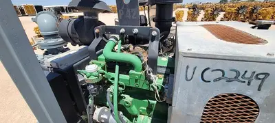 USED 2015 JOHN DEERE 4045 WITH CORNEL PUMP TRASH PUMP