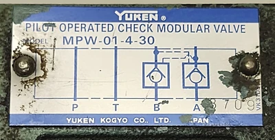 USED Yuken MPW-01-4-30