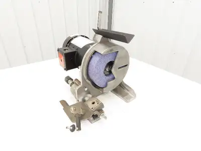 J&A Machinery The Champ Drill Bit Pointer Sharpener Benchtop Grinder 230/460VAC