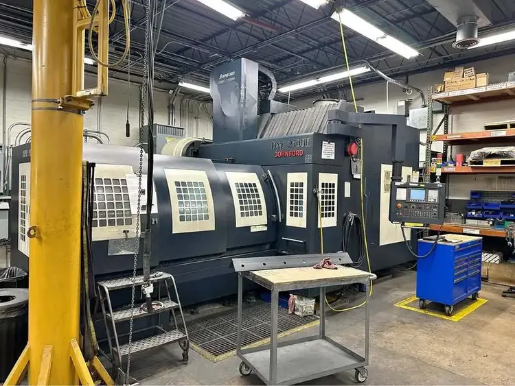 Used 2006 JOHNFORD DMC-2100H Gantry Machining Centers (incld. Bridge & Double Column) Ohio US | Toolquip, Inc. #1360666