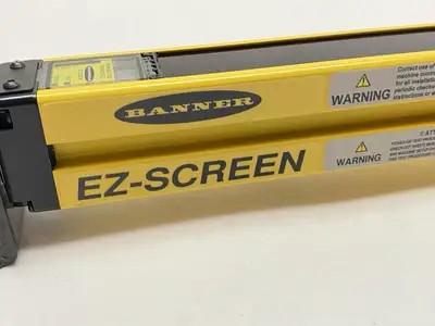 Used Banner Engineering EZ-SCREEN Safety Light Curtain Receiver M12 8-Pin 71251 Light Curtains & Grids Michigan US | Maverick Industrial Sales #1391825