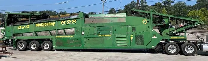Used 2017 MCCLOSKEY 628 TROMMEL SCREEN Trommel Screener Virginia US | GF Equip Sales #1144601