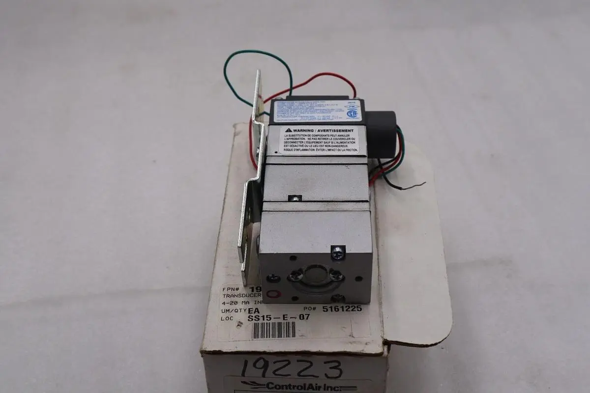 NEW CONTROLAIR O/B 0-30PSI ELECTRIC TO PNEUMATIC TRANSDUCER 550-AIA STOCK L-785