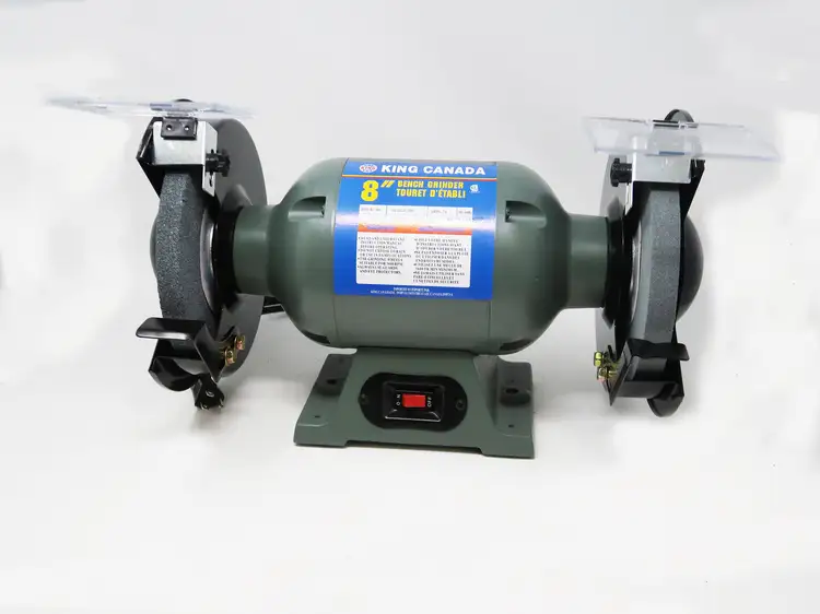 New | in-Stock KING CANADA KC-890 Pedestal Type Grinders (Double End) British Columbia CA | Lenmark #237603