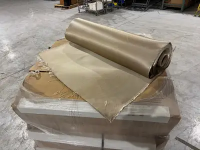 USED AUBURN MANUFACTURING 82394066 FIBERGLASS HIGH HEAT CLOTH, VEXTRA CLOTH