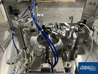USED Capmatic Capmatic Monoblock Filler, Plugger, Capper, Model Bambino