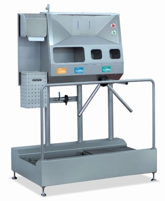 Used Roser SANIECO INTEGRATED HYGIENE STATION Hand Washing and Sanitizing California US | RAM Manufacturing Equipment, LLC #291392