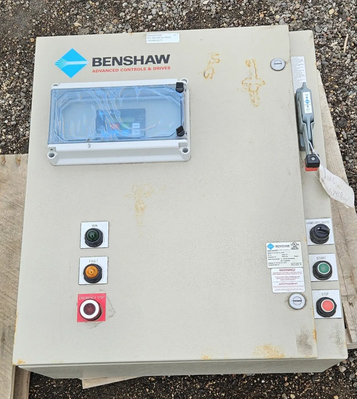 Used BENSHAW TEC-60-600-04-10000 Starters Saskatchewan CA | Certified Sales and Rentals #1636966