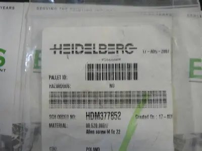 NEW HEIDELBERG 00.520.0801