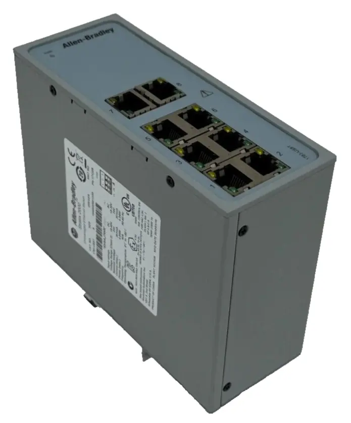 ALLEN BRADLEY 1783-US8T STRATIX 2000 ETHERNET SWITCH SER. A PRE-OWNED USED
